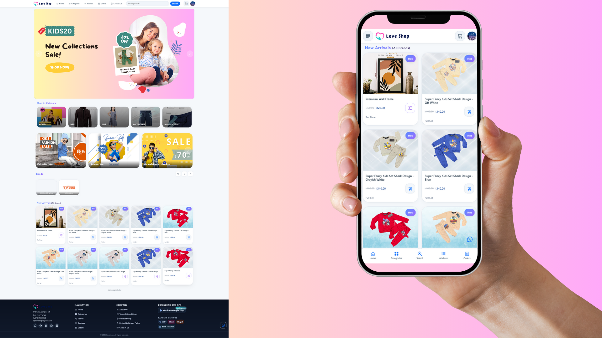 Premium E-Commerce Website