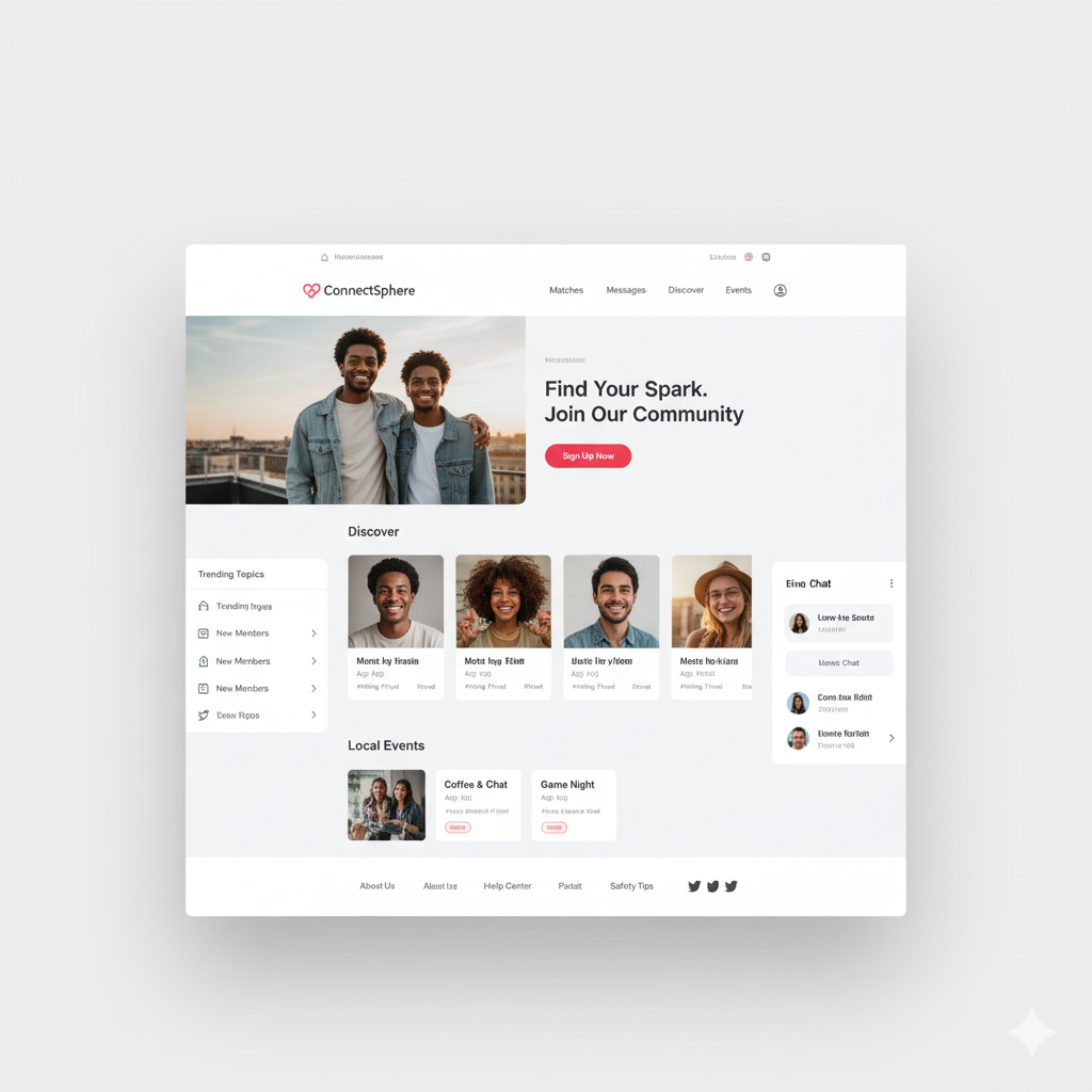 Social Community / Dating Site